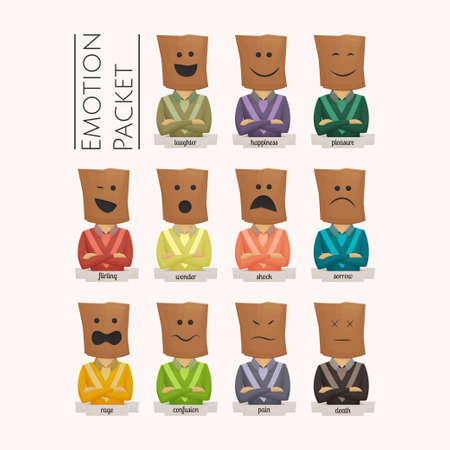 Emotion Packetのイラスト素材