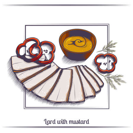 Lard With Mustardのイラスト素材