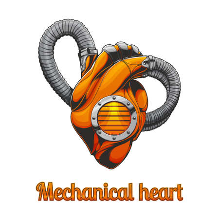 Mechanical heart.のイラスト素材