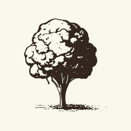 Vintage Nature Illustration - Tree of Life.のイラスト素材