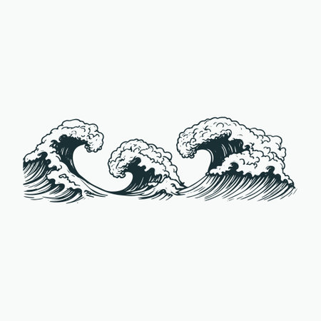 Wave Riders - Vintage Ocean Adventures.