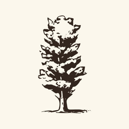 Vintage Nature Illustration - Tree of Life.のイラスト素材