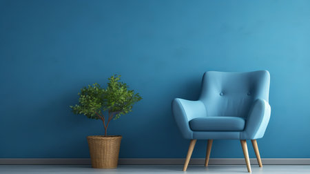 Contemporary Comfort: Modern Living Room Retreat - Generative AI.の素材