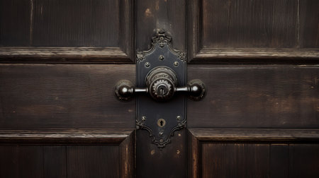 Rustic Charm of Vintage Doors - Generative AI.の素材
