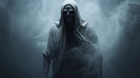 Evil Spirit in a foggy void.の素材