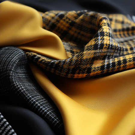 a close up of fabric.の素材
