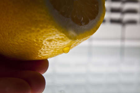 Lemon background の写真素材