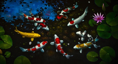 Oil on canvas  Art pictureのeditorial素材