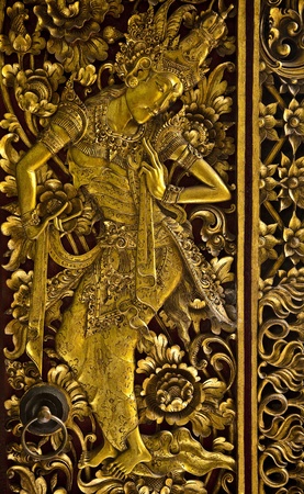 Entrance Door In Bali  の写真素材