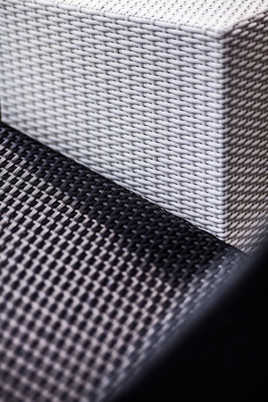 Synthetic rattan texture weaving background