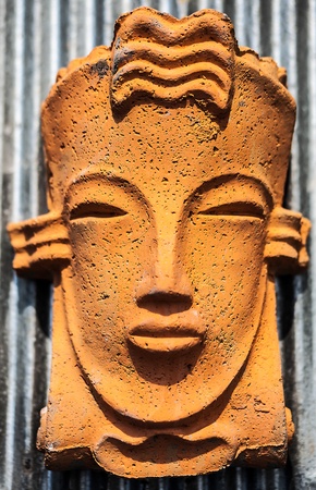 Ancient traditional stone figurine のeditorial素材