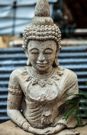 Ancient traditional stone figurine の写真素材