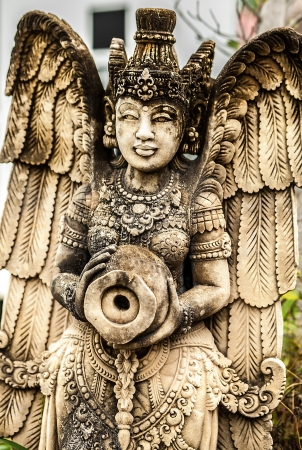 Traditional stone asian statue のeditorial素材