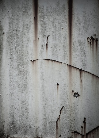 Old rusty cracked metallic background の写真素材