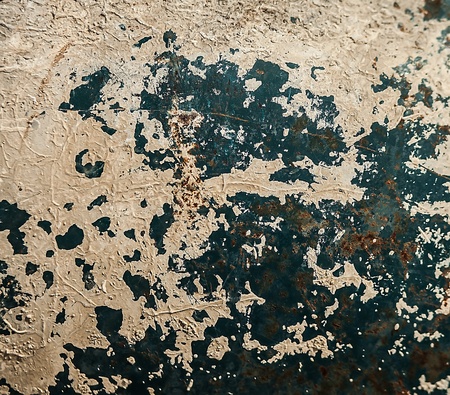 Old rusty cracked metallic background 