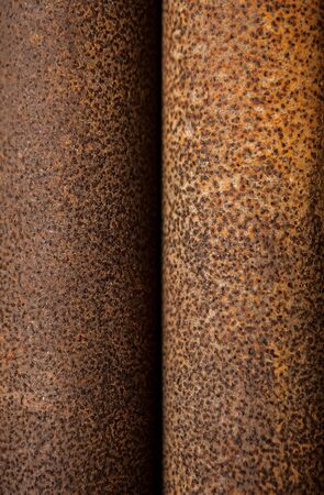 Dirty old metal as background or texture の写真素材