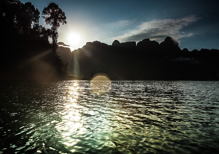 Landscape of tropical island   の写真素材