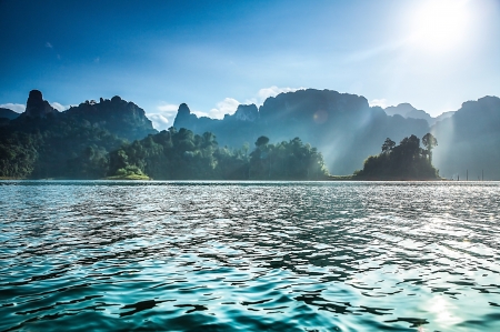 Landscape of tropical island  の写真素材