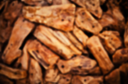 Blurred old colorfull empty rustic grunge wooden backgroud.の写真素材