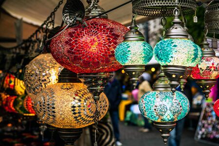 Lamps from glass.の写真素材