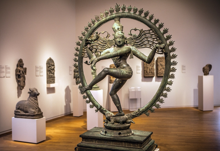 AMSTERDAM, NETHERLANDS - MARCH 13, 2016: Expositions halls of  national Rijksmuseum. The museum attracts more than 2 million visitors each year. On March 13, 2016 in Amsterdam - Netherland.のeditorial素材