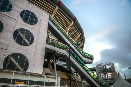 AMSTERDAM, NETHERLANDS - JANUARY 03, 2017: Amsterdam Arena stadium, the largest stadium in Netherlands. Home stadium for AFC Ajax and the Netherlands national team. Amsterdam - Netherlands.のeditorial素材