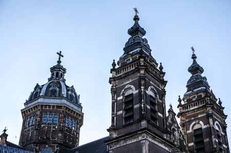 General landscape views in traditional Dutch church on 17 January, 2017 in Amsterdam, Netherlands.