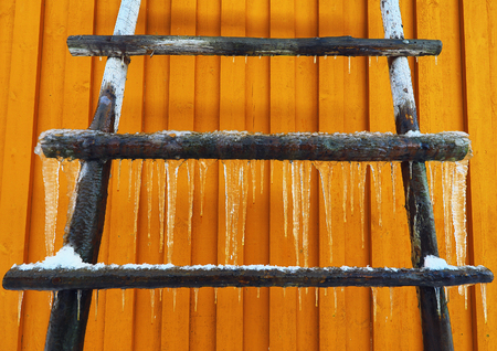 Soothers hanging down close-up photo.の写真素材