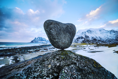 Lofoten islands. Beautiful Norway landscape.の写真素材