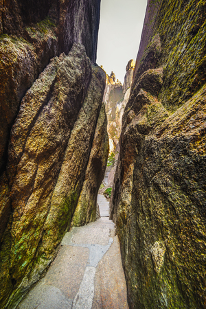 Yellow Mountains Huangshan, Anhui Province in China.の写真素材