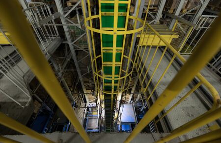 BEIJING, CHINA - JUNE 03, 2019: Modern automation of warehouse production in China.のeditorial素材