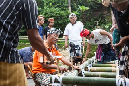 INDONESIA, BALI - JANUARY 20, 2011: Authentic Indonesia People.のeditorial素材