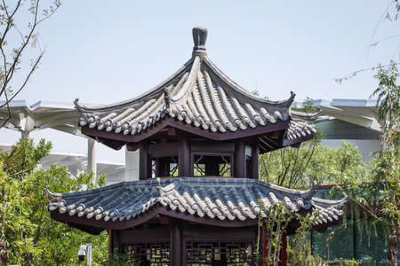 BEIJING, Ð¡HINA - JUNE 01, 2019: International Horticultural Exhibition 2019, Beijing, China.のeditorial素材