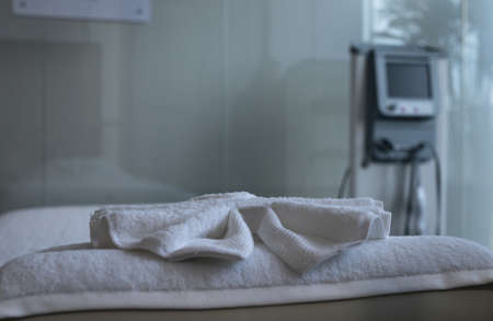 BEIJING, Ð¡HINA - JUNE 01, 2019: Modern SPA equipment and health diagnostics.のeditorial素材