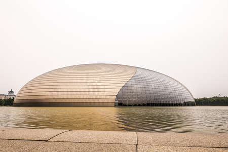BEIJING, Ð¡HINA - JUNE 01, 2019: Chinese State Beijing Opera Theater is an organization that brings together several troupes of Peking Opera and also runs the Theater Center.のeditorial素材