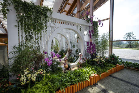 BEIJING, Ð¡HINA - JUNE 01, 2019: International Horticultural Exhibition 2019, Beijing, China.のeditorial素材