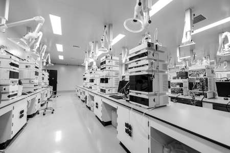 BEIJING, CHINA - JUNE 03, 2019: Medical Scientific Research Labratory of viruses and drugs.