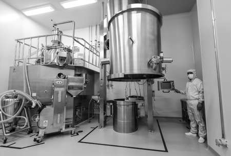 BEIJING, CHINA - JUNE 03, 2019: Medical Scientific Research Labratory of viruses and drugs.