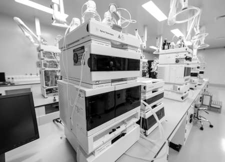 BEIJING, CHINA - JUNE 03, 2019: Medical Scientific Research Labratory of viruses and drugs.のeditorial素材