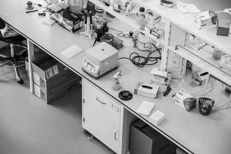 BEIJING, CHINA - JUNE 03, 2019: Medical Scientific Research Labratory of viruses and drugs.のeditorial素材