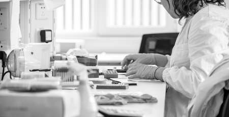 BEIJING, CHINA - JUNE 03, 2019: Medical Scientific Research Labratory of viruses and drugs.のeditorial素材