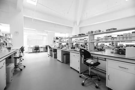 BEIJING, CHINA - JUNE 03, 2019: Medical Scientific Research Labratory of viruses and drugs.のeditorial素材
