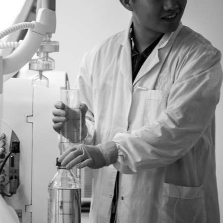 BEIJING, CHINA - JUNE 03, 2019: Medical Scientific Research Labratory of viruses and drugs.のeditorial素材