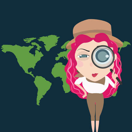 Explorerのイラスト素材