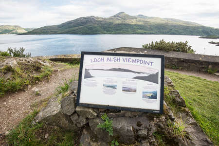 countryside landscape surrounding the loch alsh