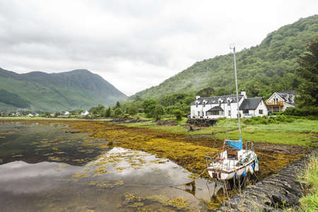dawn at Glencoe on Loch Leven