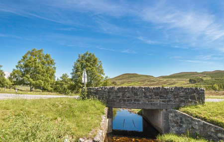 countryside landscape arount Dalwhinnie village