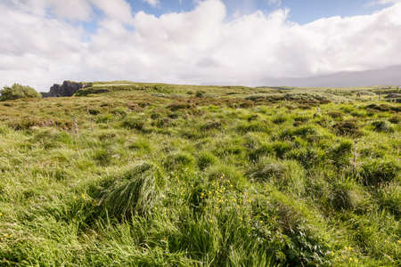 inside landscapes of the Isle of Skyeの写真素材