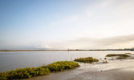 bibione lagoon viewsの写真素材