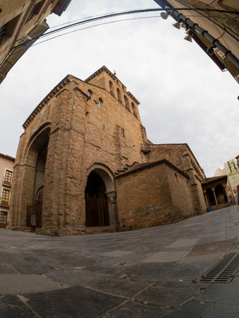View of the Cathedral of Santa Maria de Toledo in Castilla y Leon, Spainの写真素材